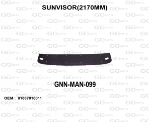 SUNVISOR BRACKET (FOR SHORT MODEL)