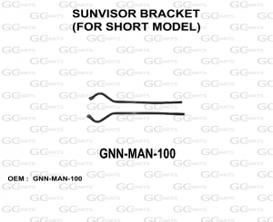 SUNVISOR BRACKET (FOR SHORT MODEL)