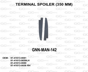 TERMINAL SPOILER (350 MM)