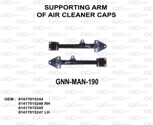 SUPPORTING ARM OF AIR CLEANER CAPS