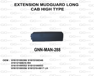 EXTENSION MUDGUARD LONG CAB HIGH TYPE