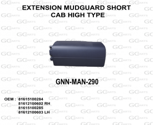 EXTENSION MUDGUARD SHORT CAB HIGH TYPE