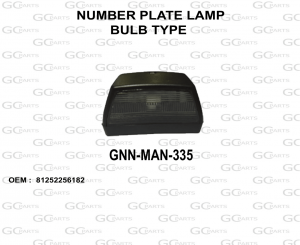 NUMBER PLATE LAMP BULB TYPE