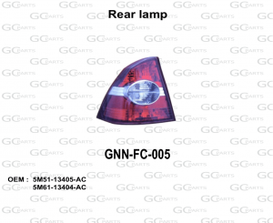 Rear lamp