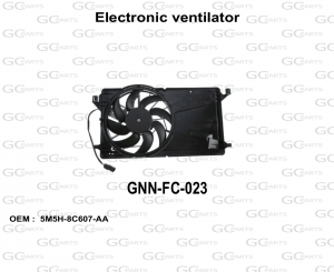 Electrionic ventillator