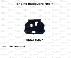Engine mudguard(Resin)