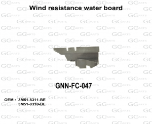 Wind resistance water board