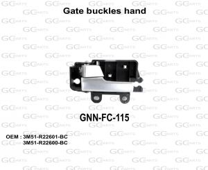 Gate buckles hand
