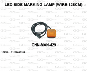 LED SIDE MARKING LAMP (WIRE 128CM)