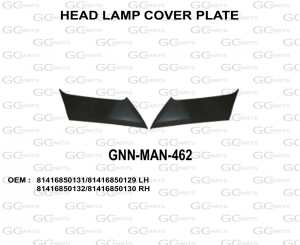 HEAD LAMP COVER PLATE