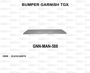 BUMPER GARNISH TGX