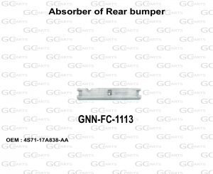 Absorber of Rear bumper