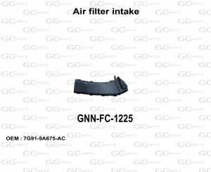 Air filter intake