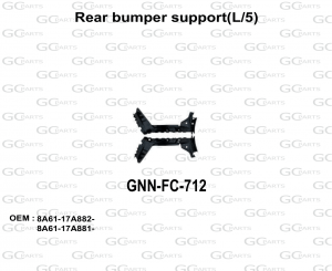 Rear bumper support(L/R)