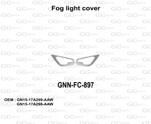 Fog light cover