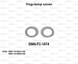 Fog-lamp cover