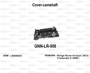 Cover-camshaft