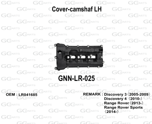 Cover-camshaft LH