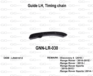 Guide LH, Timing chain