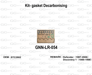 Kit- gasket Decarbonising