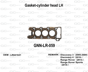Gasket-cylinder head LH