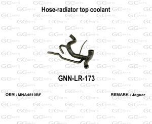 Hose-radiator top coolant