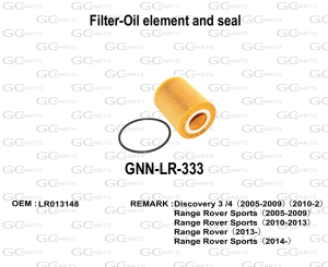 Filter-Oil element and seal