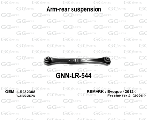 Arm-rear suspension