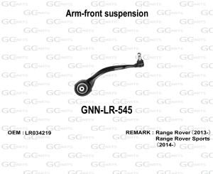 Arm-front suspension
