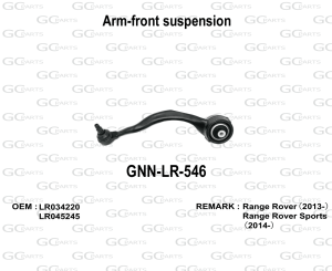 Arm-front suspension