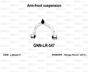 Arm-front suspension