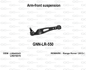 Arm-front suspension