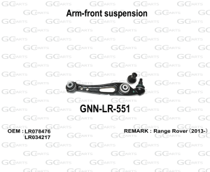 Arm-front suspension