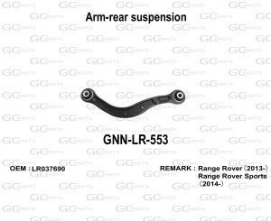 Arm-rear suspension