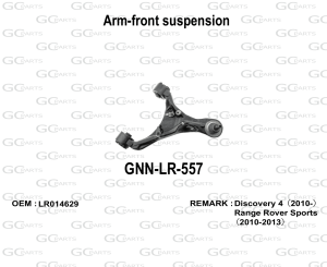 Arm-front suspension