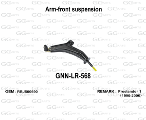 Arm-front suspension