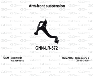 Arm-front suspension