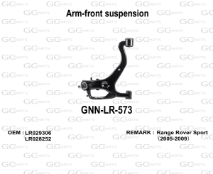 Arm-front suspension