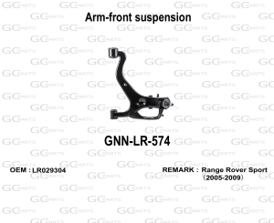 Arm-front suspension
